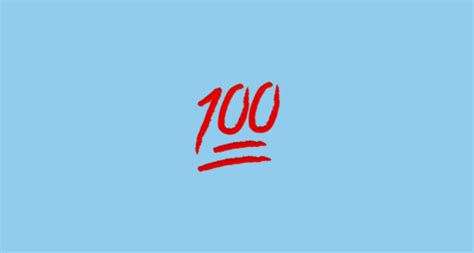 100 emoji|Hundred Points on Apple iOS 10.2